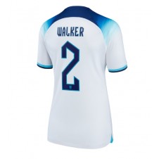 England Kyle Walker #2 Hemmatröja Dam VM 2022 Korta ärmar